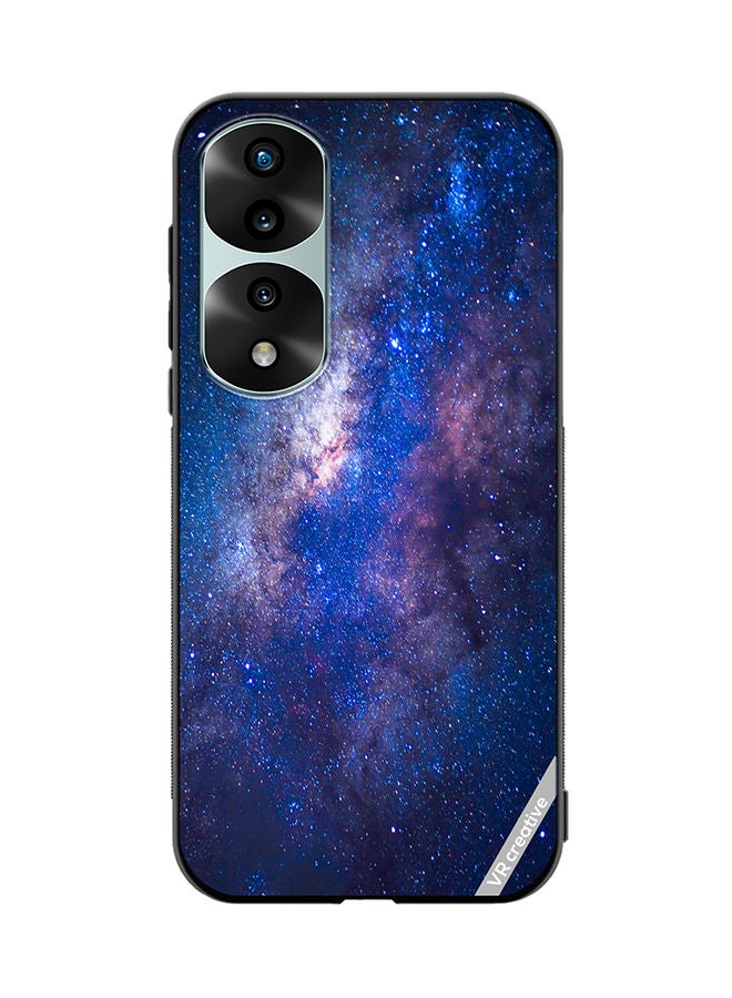 VR CREATIVE Protective Case Cover For Honor 70 Pro plus Galaxy Design Multicolour - Image 1