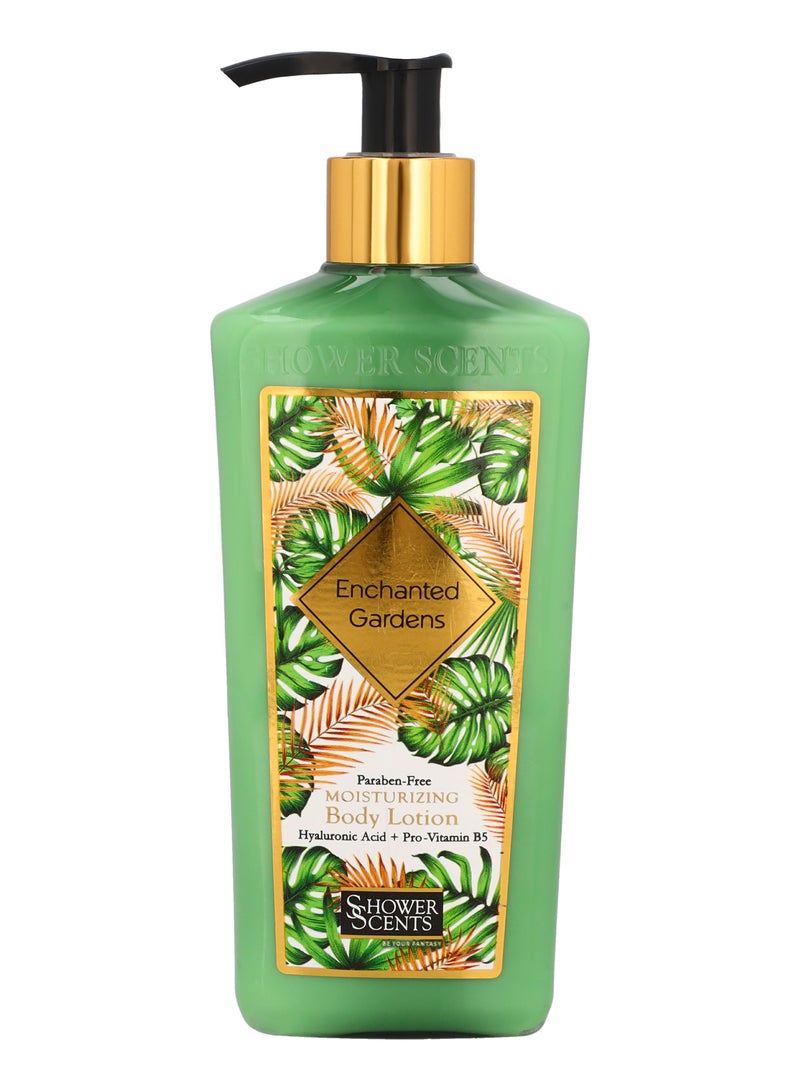 Shower Scents Enchanted Gardens  moisturizing body lotion 312ml - Image 1