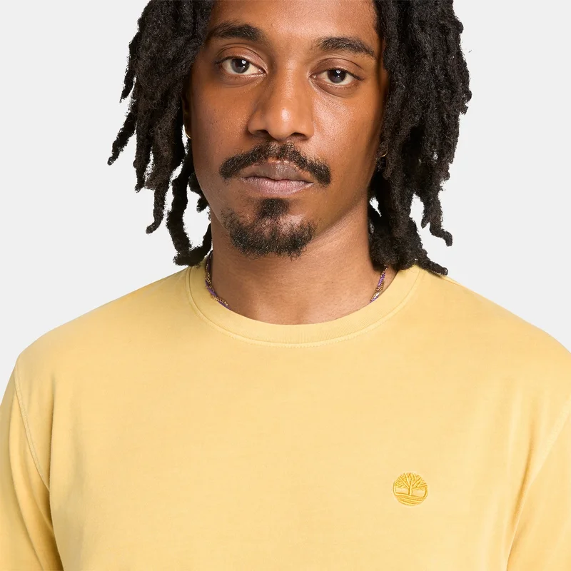 Timberland Green Men's Logo T-Shirt for Men | Best Price UAE