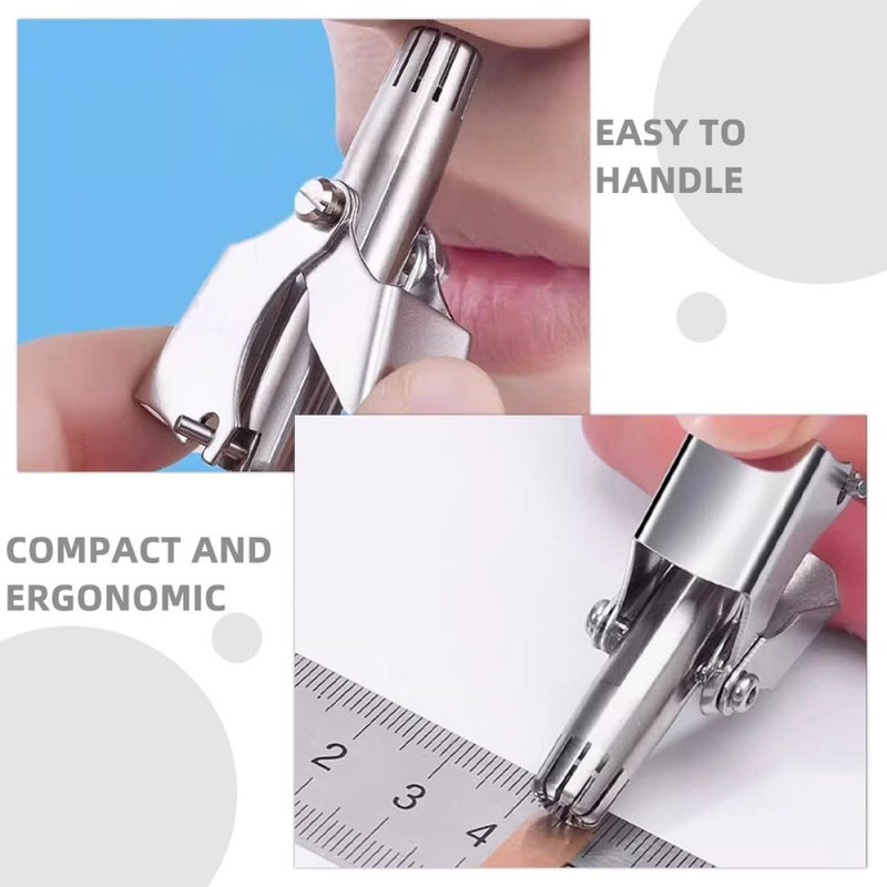 Garneck Manual Nose And Ear Hair Trimmer With Replacement Parts Travel Friendly Safe - Image 4