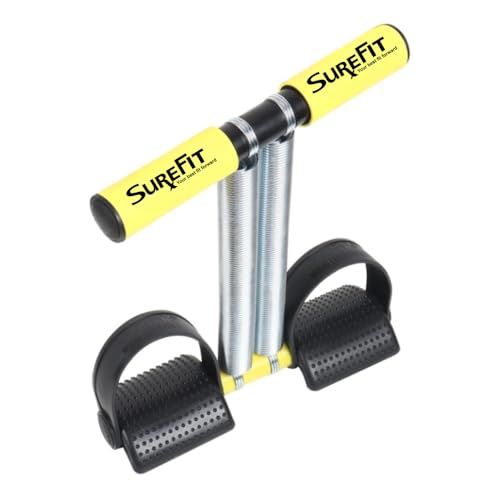 SUREFIT Double Spring Tummy Trimmer for Home Workout, Heavy Duty Ab Exerciser with Foot Pedals, Full Body Fat Burner & Core Strength Trainer for Men & Women - Image 5