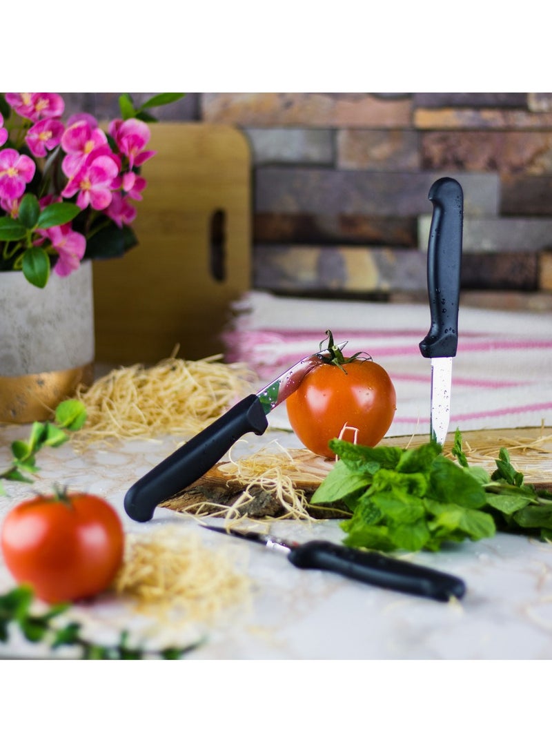 Hic Stainless Steel Slicing Knife Set 3 Piece Size 3 Inch  - Image 2