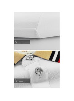 POLO Summer New Casual Loose Embroidered Short Sleeve Men's Polo Shirt  - Image 2