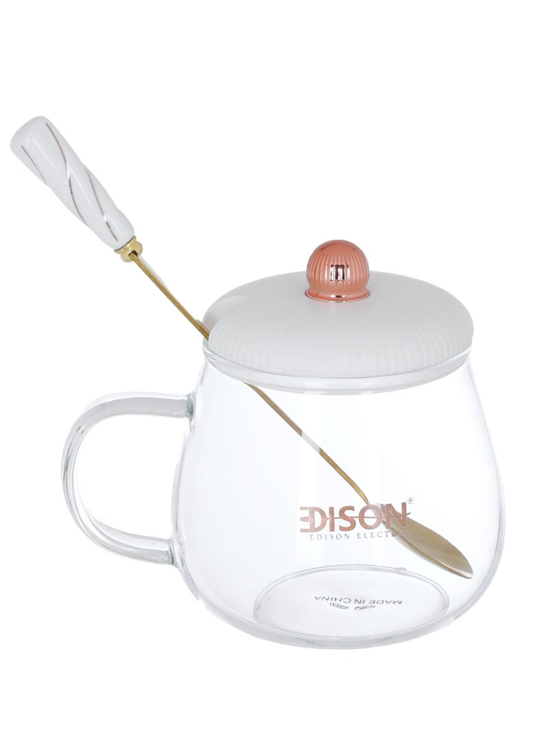 اديسون طقم محضر شاي إديسون، 600 واط، 1 لتر، 4 قطع - ابيض - Image 2