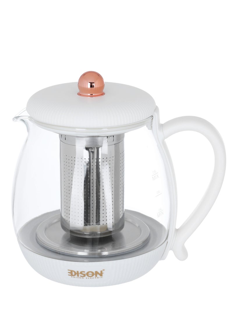 اديسون طقم محضر شاي إديسون، 600 واط، 1 لتر، 4 قطع - ابيض - Image 4