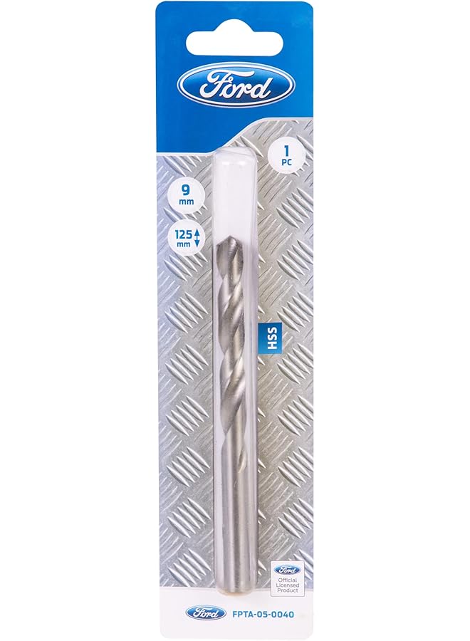 فورد مثقاب 9 مم للحفر الدقيق والفعال، أداة متينة ومتعددة الاستخدامات للحفر بوصة من المعدن الصلب والفولاذ المقاوم للصدأ والحديد الزهر الأبيض Fpta 05 0040 - Image 1