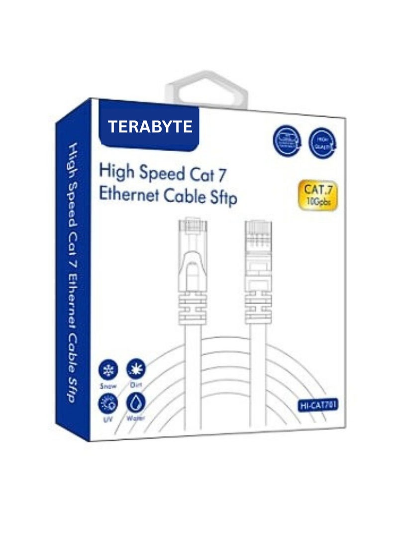 Terabyte HIGH SPEED SFTPCAT7 ETHERNET CABLE 0.5M/1M - Image 1
