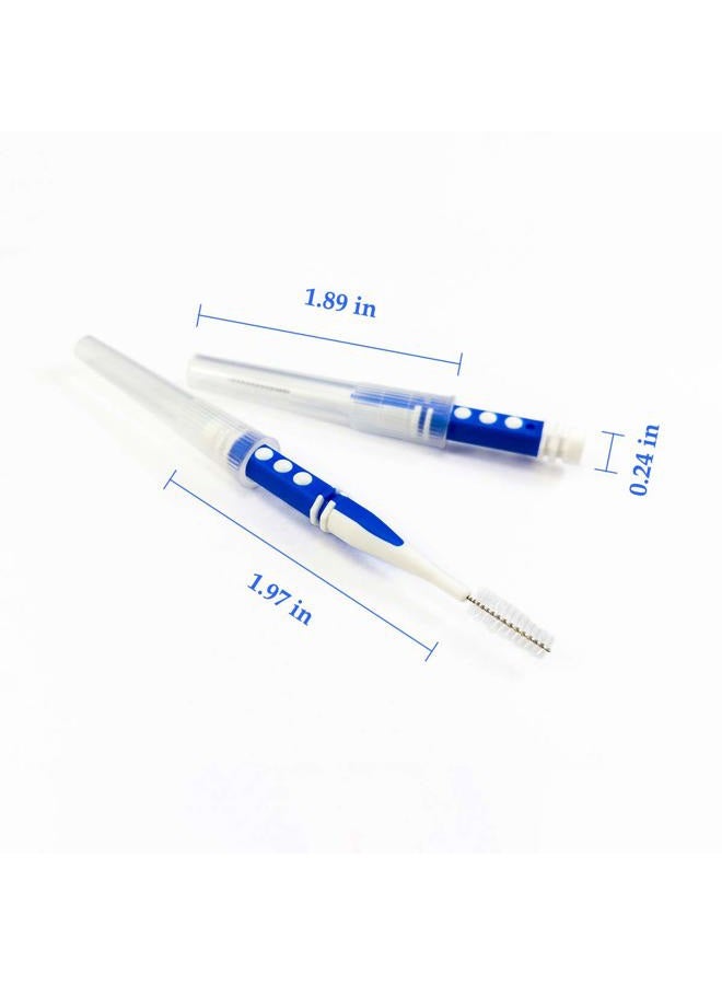 Wasser Vela 30 pcs 2-Color Handle Interdental Brush (L), Great Value, No Easy Break Wire - Image 5