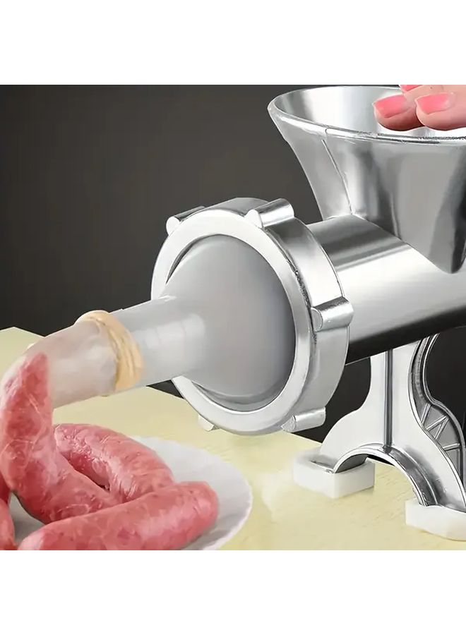 Heavy Duty Stainless Steel Manual Meat Grinder 10lb Capacity No Electricity Needed - Image 4