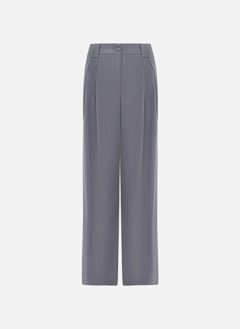Lichi Palazzo trousers with wide belt loops