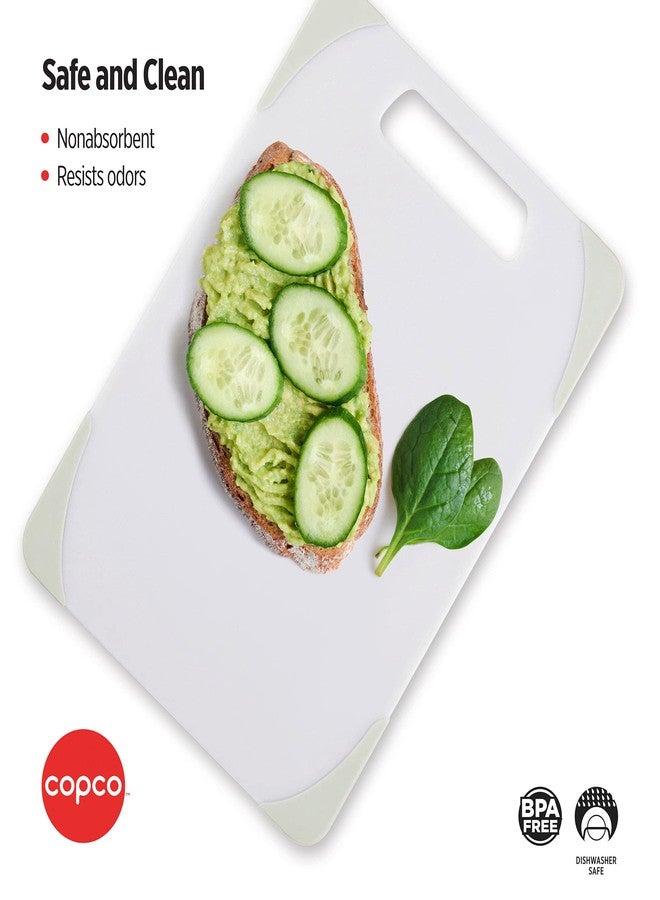 Copco Nonslip Small Plastic Cutting Board, 7.75x11.25-Inch, Pistachio - Image 4