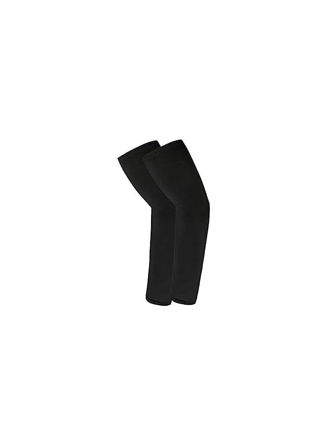 PROMASS 4Pairs of Men and Women Sunscreen Arm Sleeves Ice Silk Sunscreen Tattoo Cover UV Sunscreen Compression Cooling Cover Suitable for Driving Golf Fishing Cycling Hiking Doing Sports, 38 - Image 2