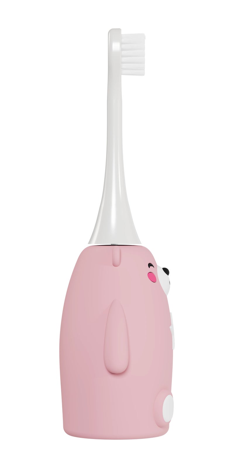 porodo Kids' Electric Silicone Toothbrush with Soft Bristles, 2 Brushing Modes, IPX7 Waterproof, Rechargeable 450mAh, Extra U-Shaped Head, TOTLO Girls tooshbrush - Image 5