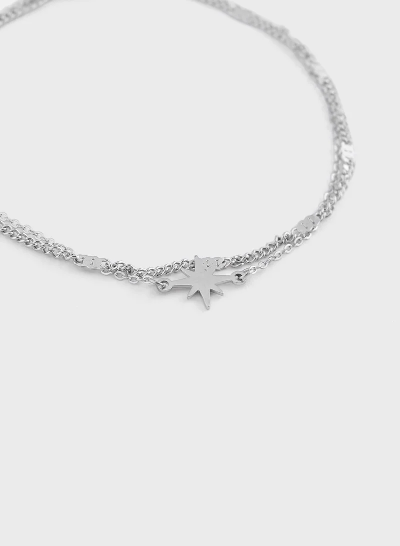 ليدي موف TALA STAR CHAIN ANKLET