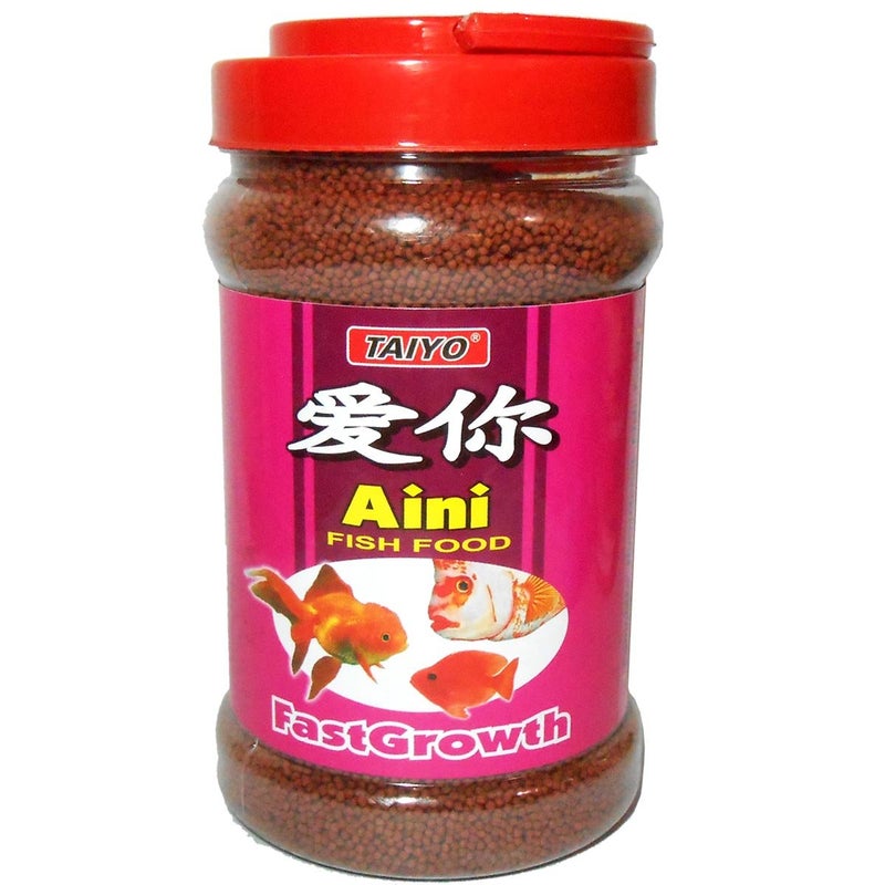 TAIYO طعام سمك تايو آيني، نمو سريع، 2.5 مم، 330 جرام - Image 1