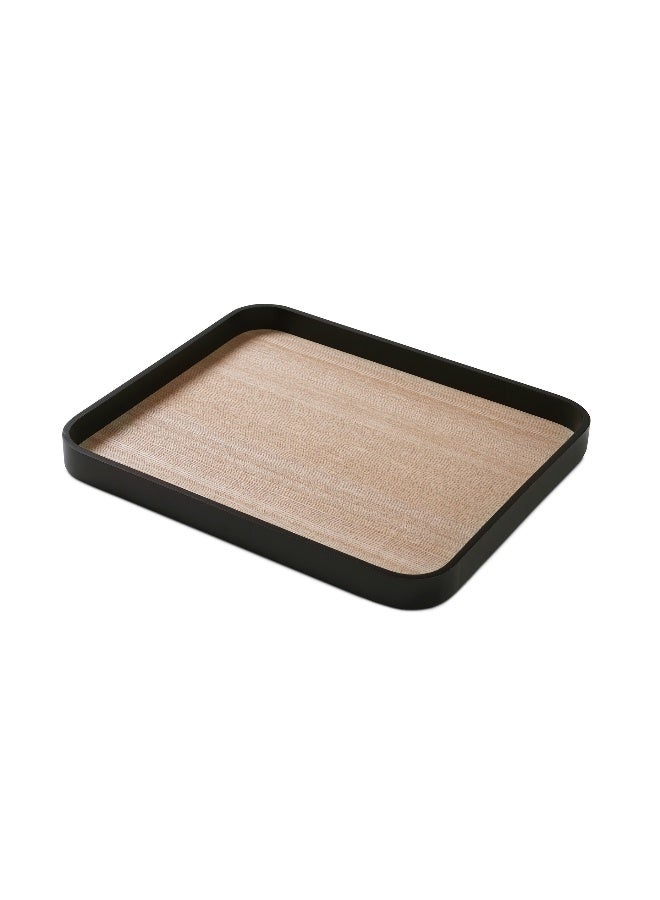 Pan Home Risa Wooden Tray 40x33x3cm - Natural - Image 2