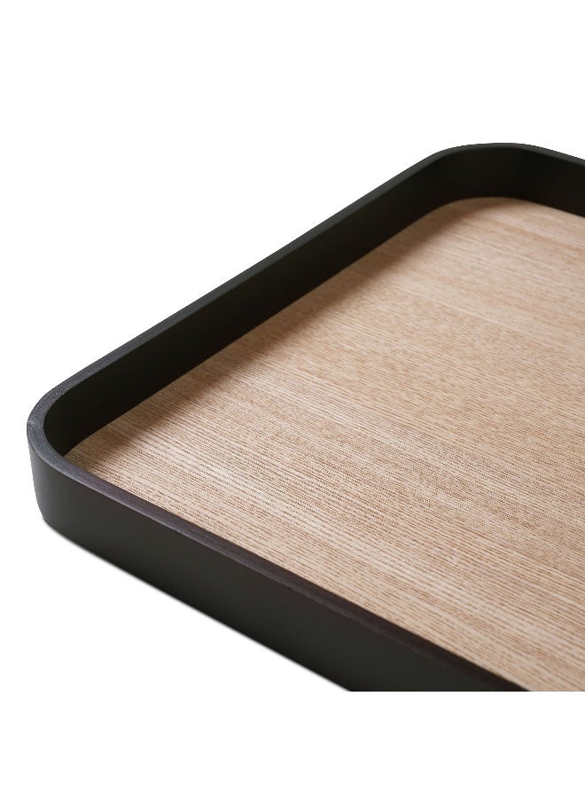 Pan Home Risa Wooden Tray 40x33x3cm - Natural - Image 4