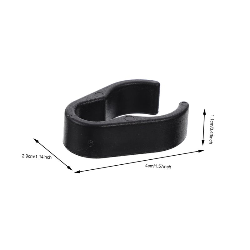 Flexible Microphone Cable Clips 10pcs 3 3X2 4X1 3CM Lightweight Easy Snap Installation For Home KTV - Image 3