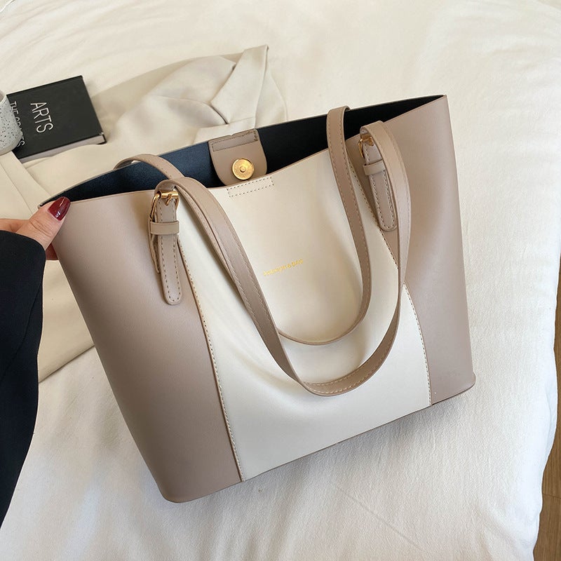 Women's PU Tote Crossbody Bag - Image 3