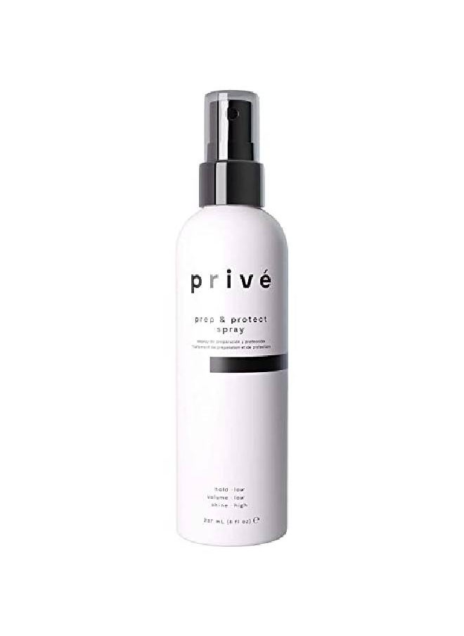 PRIVE - Privé Prep & Protect Spray Blow Dry Spray Heat Protectant Spray For Hair Heat Shield Thermal & Hot Tool Protection Hydration And Extra Shine For All Hair Types (8 Oz) - Image 1