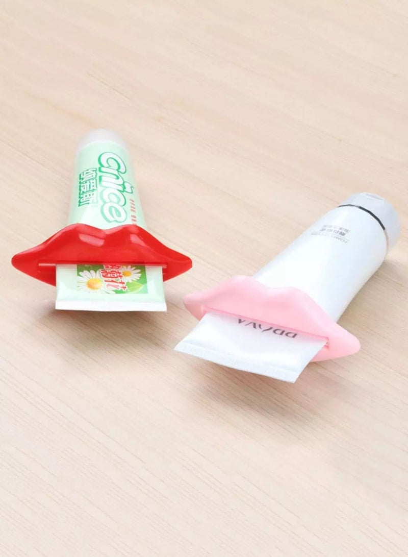 2pcs Lip Shaped Toothpaste Squeezer  - Image 3