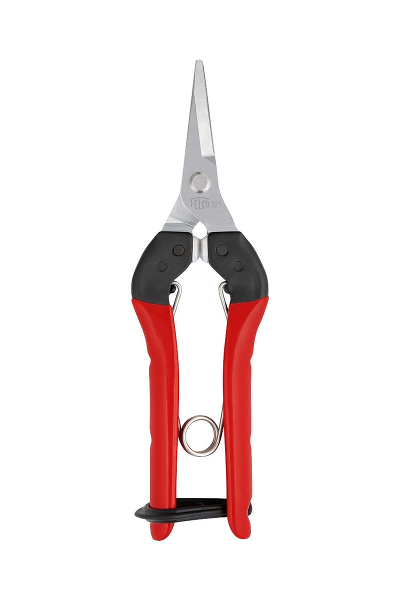 Felco F321 321 Snip  Harvesting Shear  Steel Handles  Chromed Blade  Red - Image 1