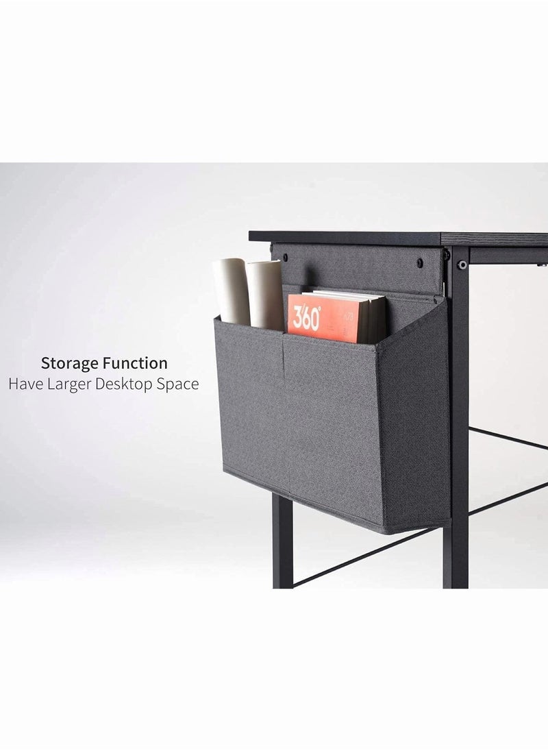 Computer Desk 100cm Home Office Computer Writing Table, Laptop PC Table, Sturdy Home Office Table, Work Writing Desks with Storage Bag and Head phone Hook - pzsku/ZC59FBDBA34F7E09B4223Z/45/_/1679560030/b47dd103-6cbf-481c-9208-1360ea61696f