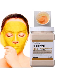 Jelly Mask for Facial Professional Peel off Hydro Face Mask Powder for Hydrating  Cleaning  23 Fl oz 24k