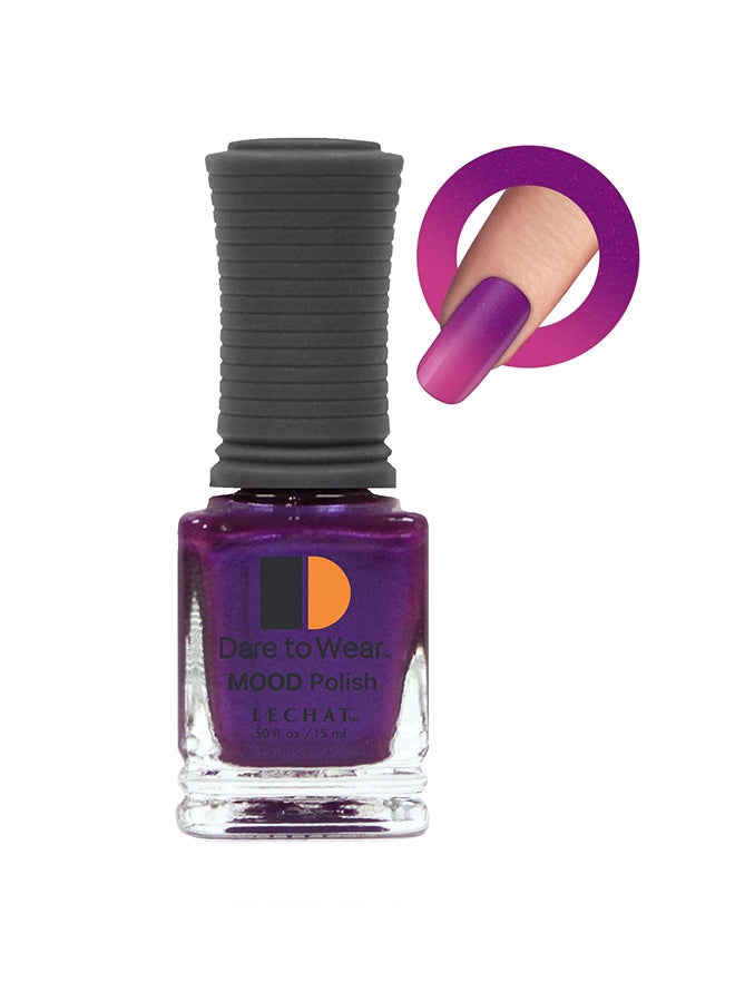 Lechat Color Changing Nail Polish 15ml Glossy Super Shine Nail Lacquer 15ml Fast Dry Long Lasting Nail Enamel Temperature Change Mood Color Polish Nail Art No Need UV LED Lamp No curing Manicure Nail Paint - Image 1