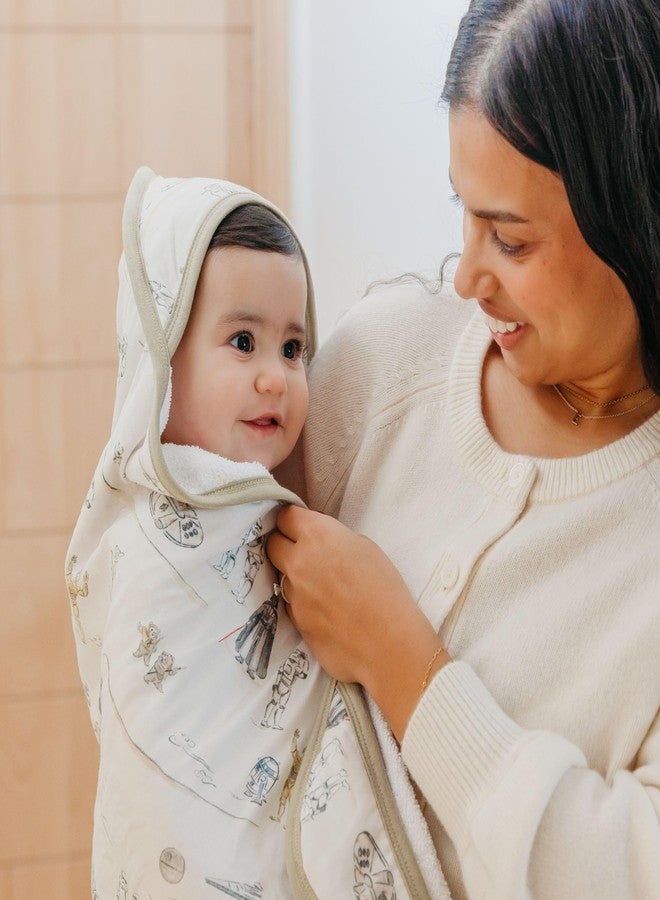 Copper Pearl منشفة استحمام مميزة بغطاء رأس من كوبر بيرل تاتوين - Image 3