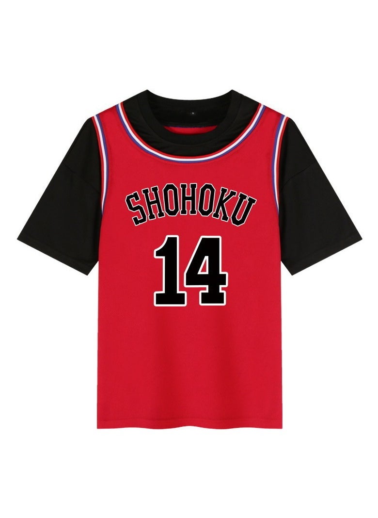 KUYING New Slam Dunk Casual Loose Short Sleeve  - Image 1