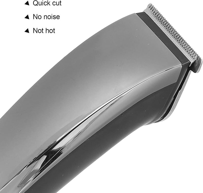 klarako Electric Hair Clipper, Professional Rechargeable Electric Hair Clipper Hair Trimmer Cutting Machine Styling Tool, USB Rechargeable Hair Clipper Men(silver) - Image 3