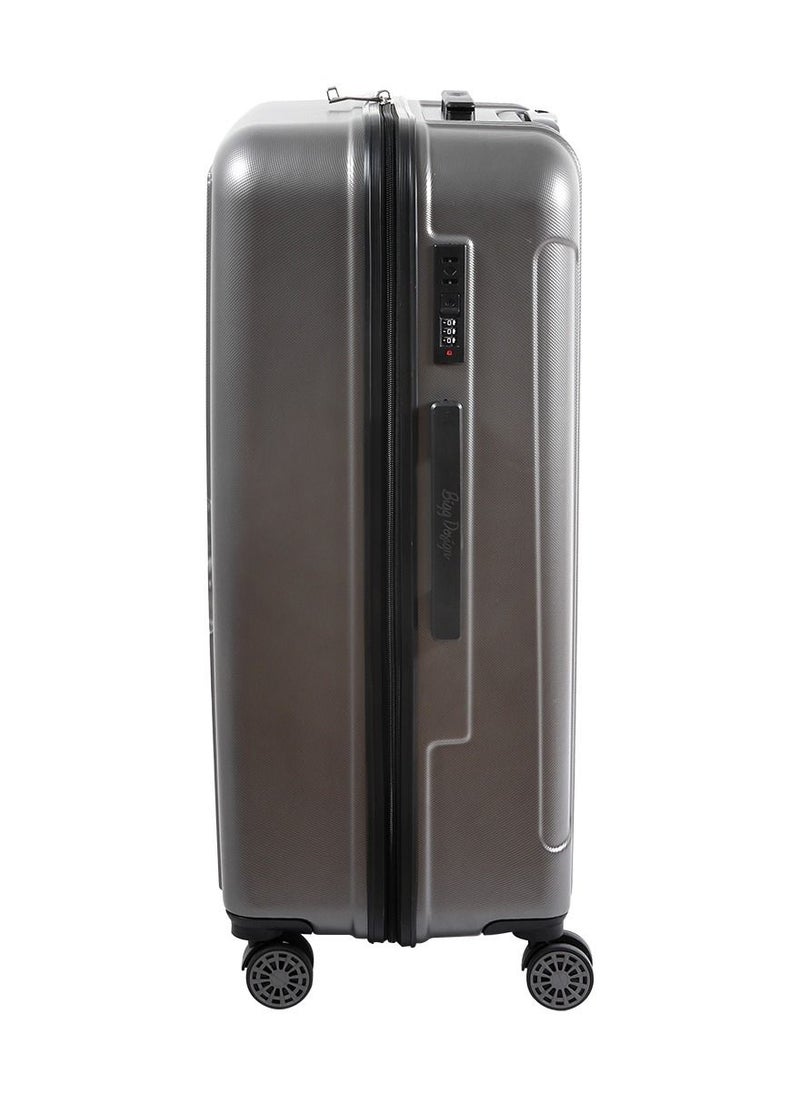 Biggdesign - Biggdesign Lightweight Ocean Design Carry On Luggage with Spinner Wheel and Lock System Gray 28-Inch - Image 1