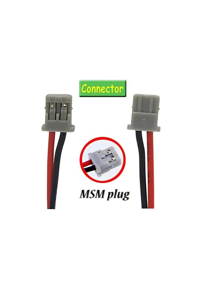 OXWINOU BT-905 Rechargeable Cordless Handset Phone Battery (2-Pack) - 3.6V 600mAh Ni-Cd - Image 2