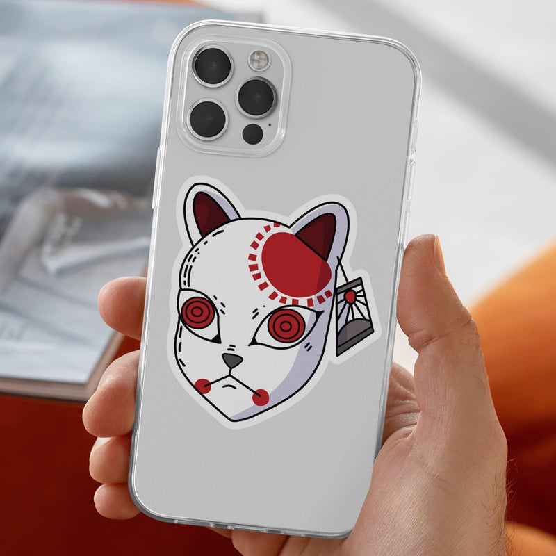 Nan 100 Pieces Cartoon Demon Slayer Anime Stickers - Vinyl Stickers for Car, Laptop, and Water Bottles - Image 4