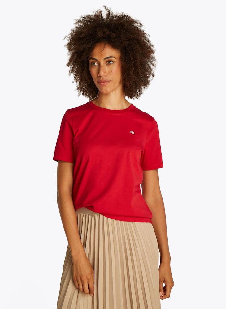 TOMMY HILFIGER Logo Crew Neck T-Shirt - Image 1