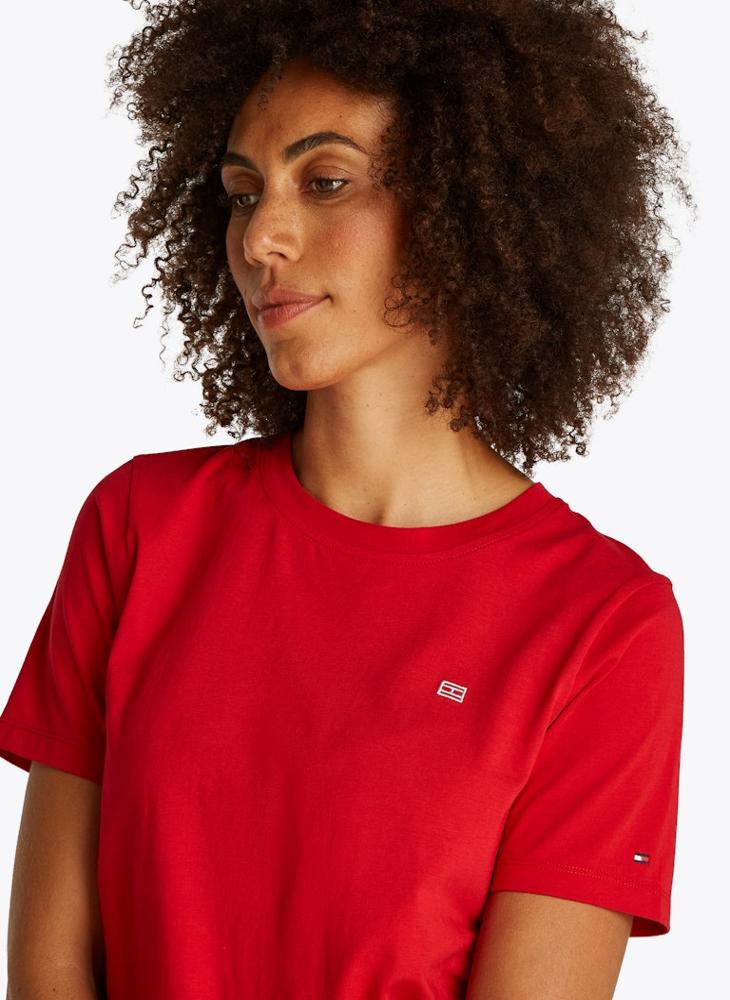 TOMMY HILFIGER Logo Crew Neck T-Shirt - Image 3