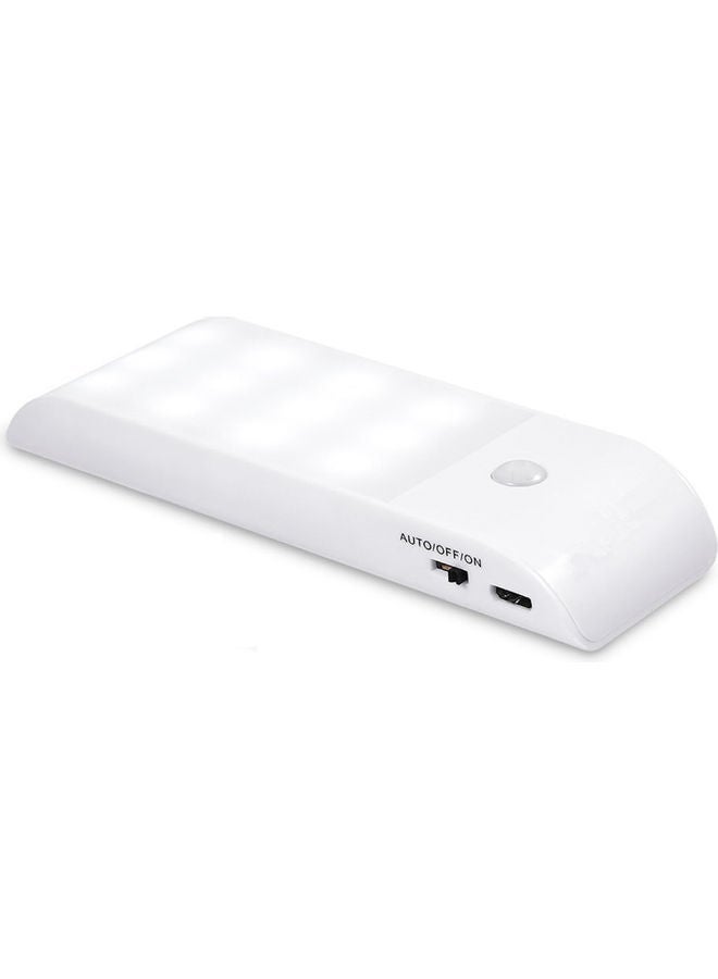 NIBEMINENT PIR Motion Sensor Light LED Night White - Image 1