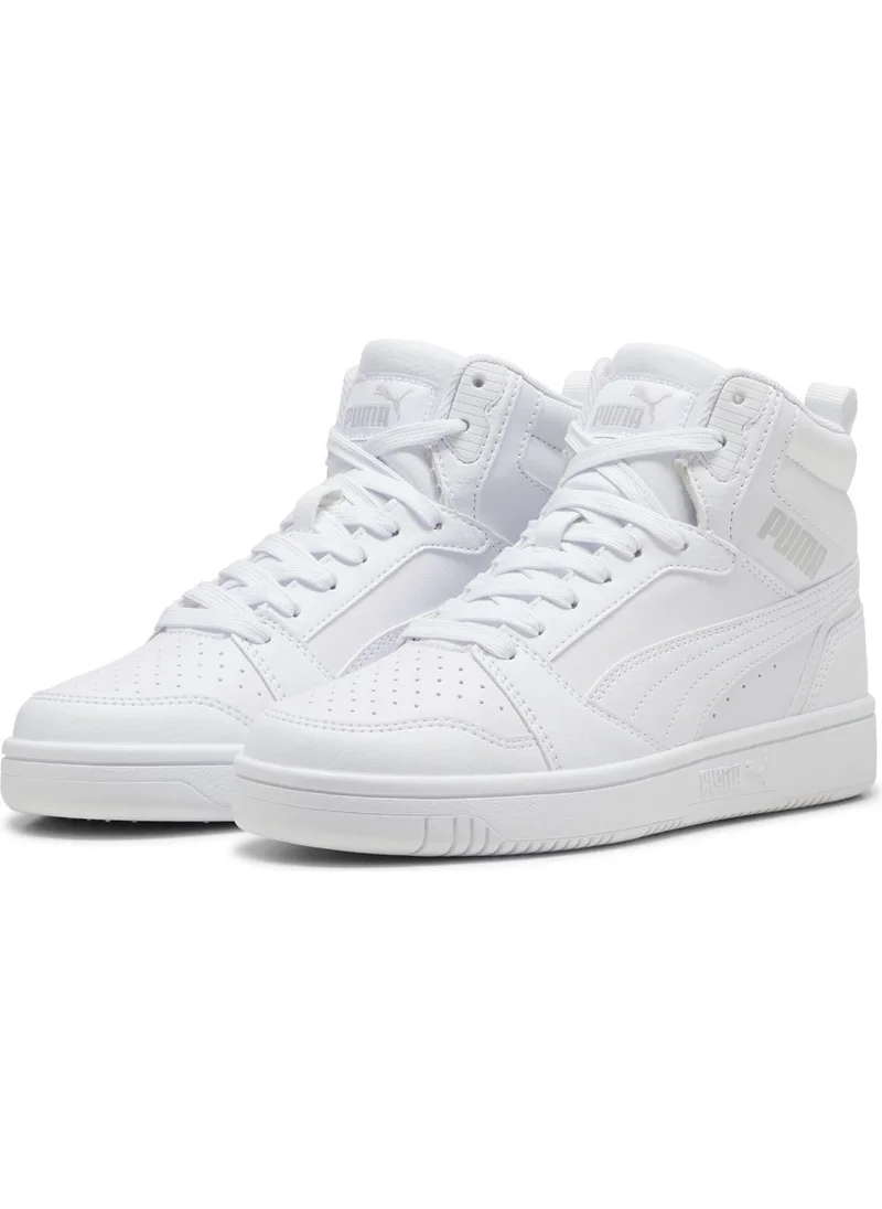 بوما Rebound V6 Mid Jr Unisex White Sneaker