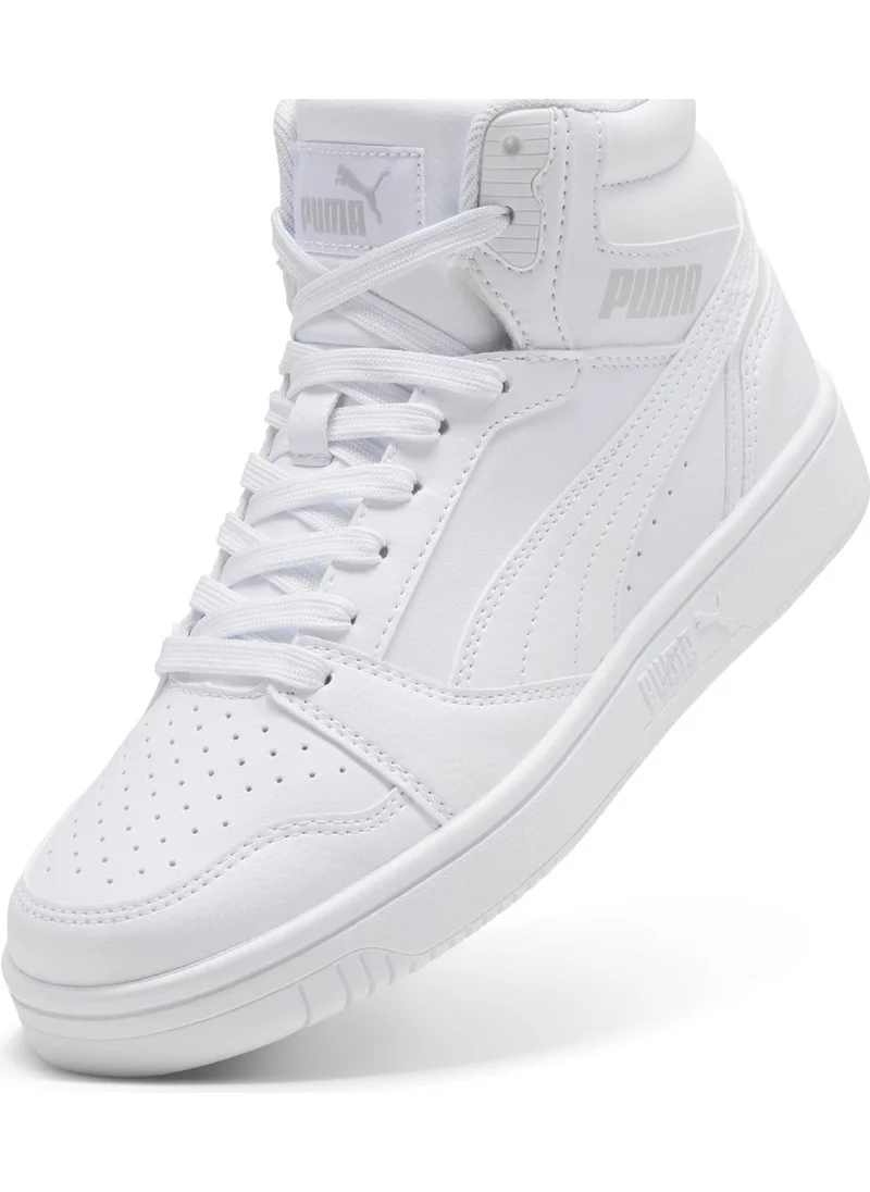 بوما Rebound V6 Mid Jr Unisex White Sneaker