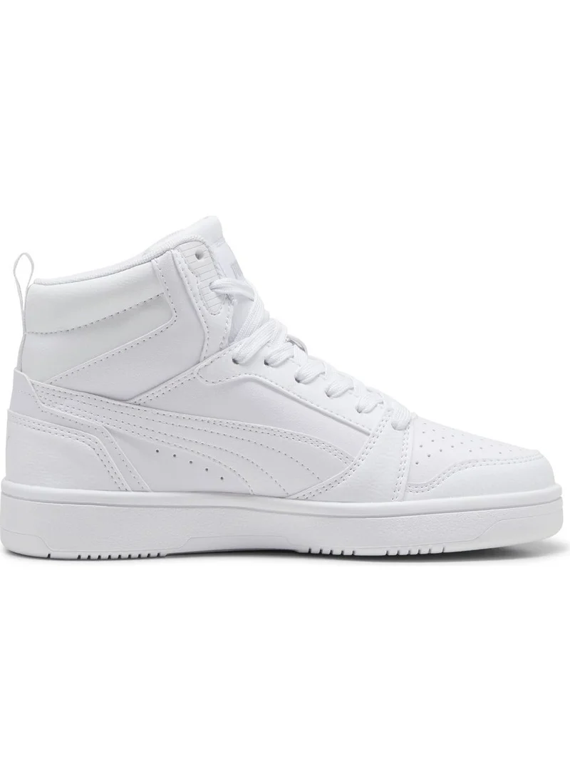 بوما Rebound V6 Mid Jr Unisex White Sneaker