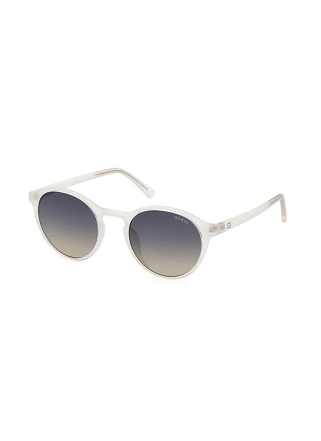 GUESS Round Sunglasses For Men - Matte Light Brown  - Image 1
