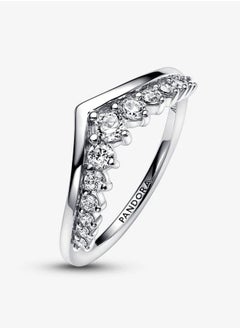 PANDORA Pandora Timeless Wish Floating Pavé Ring, Size 54  - Image 5
