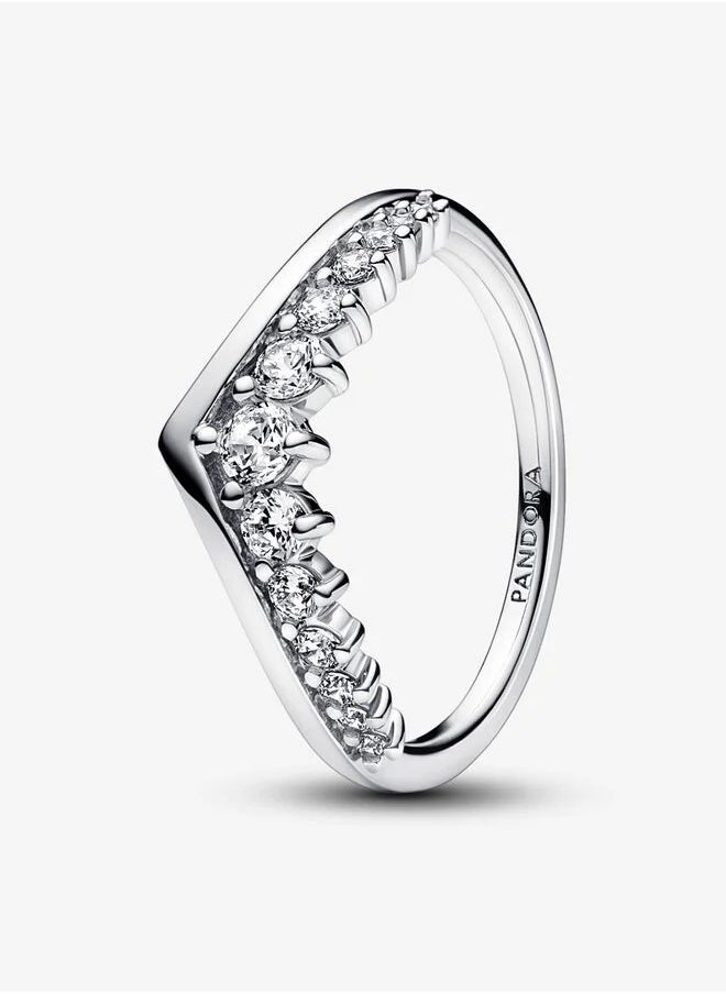 PANDORA Pandora Timeless Wish Floating Pavé Ring, Size 54  - Image 1