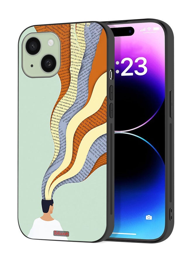 Tolwak Apple iPhone 15 Plus Protective Case Cover Data In Mind Art - Image 1
