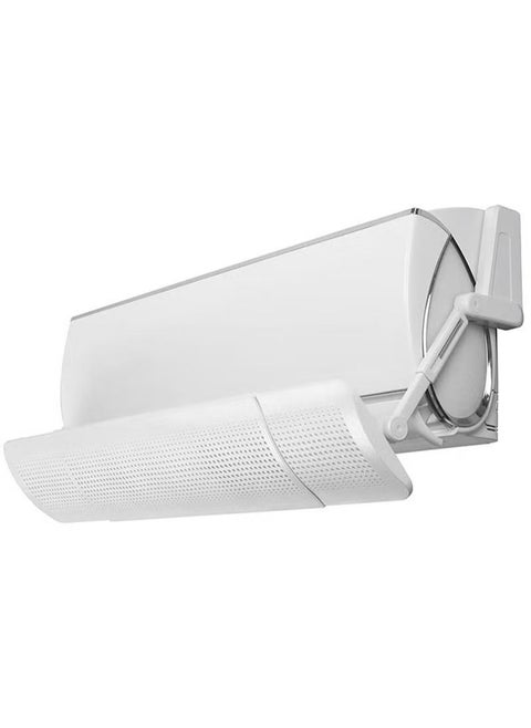 Air Conditioner Deflector, Retractable Split AC Air Flow Deflector, Punch-free Anti Direct Blowing Windshield for Home Office Split Air Conditioner