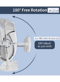 عربست عاكس مكيف الهواء ، عاكس تدفق الهواء AC سبليت قابل للسحب ، زجاج أمامي مضاد للنفخ المباشر خال من اللكمات لمكيف هواء سبليت للمكتب المنزلي  - Image 3