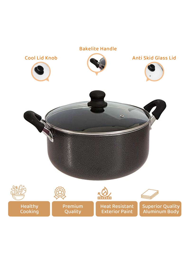 سويت هوم طاجن غير لاصق 30 سم – أواني طهي متينة مقاومة للخدوش للاستخدام الثقيل - Image 2