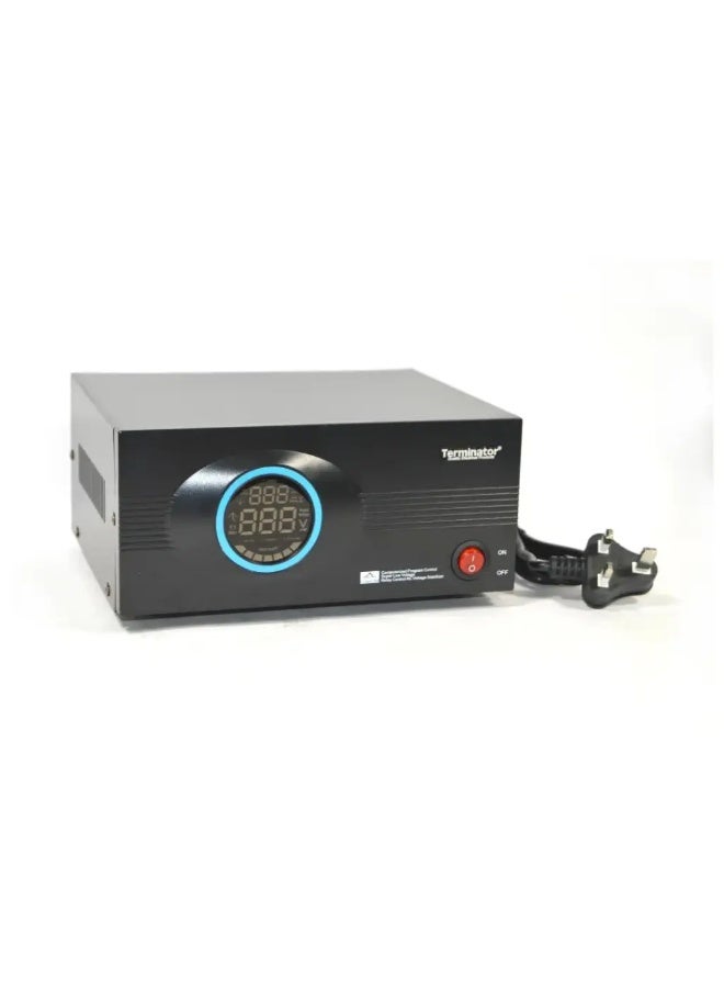 Terminator TVS 1500W Digital Dual Display Relay Type Voltage Regulator, 105-270V Input - Image 3