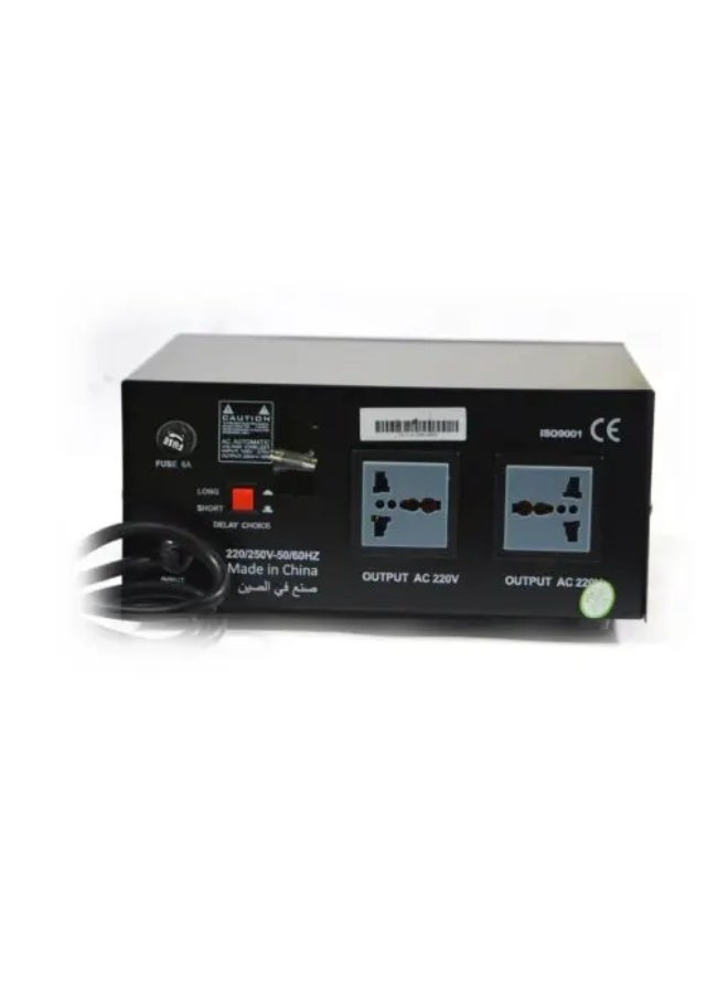 Terminator TVS 1500W Digital Dual Display Relay Type Voltage Regulator, 105-270V Input - Image 2